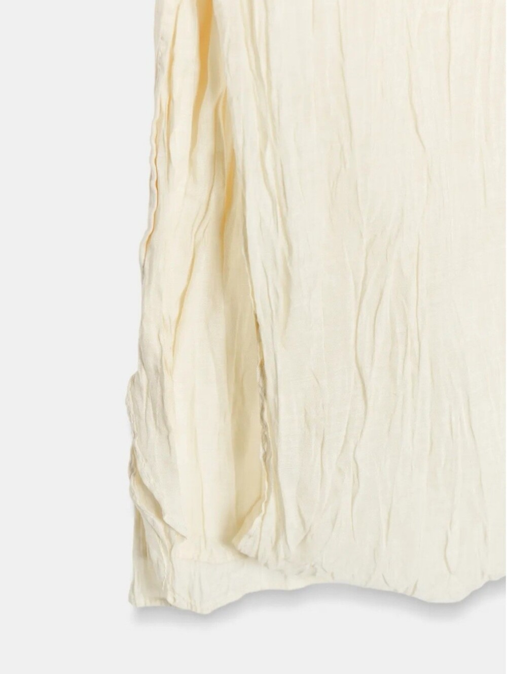 ZARA ZW COLLECTION ECRU EMBROIDERED SASH MIDI SKIRT ✨️✨️✨️ - Picture 5 of 8